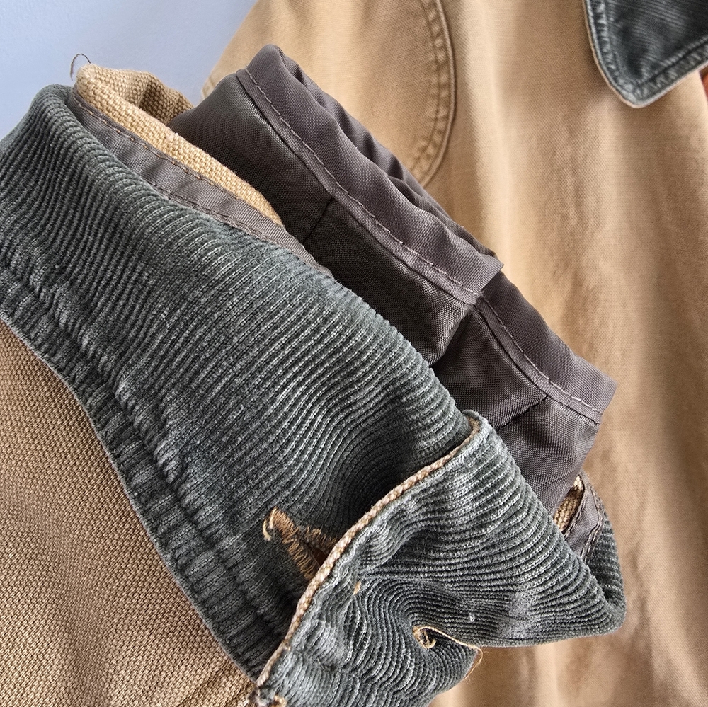L.L. BEAN Vintage Mens Barn Jacket Field Chore Coat Blanket Lined XL - Picture 5 of 9